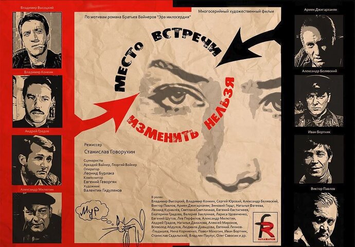 Место встречи изменить нельзя постер - смотреть онлайн